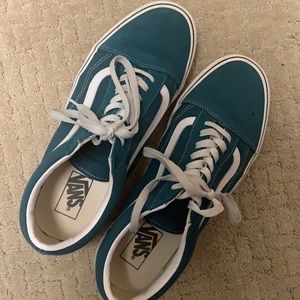 Vans Old Skool in teal